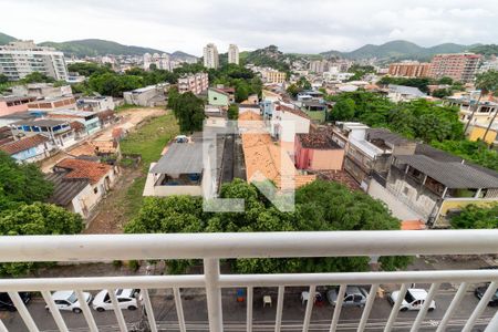 Vista da Sala de apartamento para alugar com 2 quartos, 50m² em Campinho, Rio de Janeiro