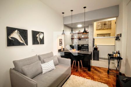 sala de apartamento à venda com 1 quarto, 42m² em Centro, Belo Horizonte