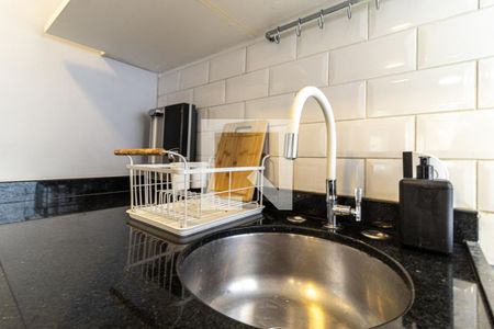 Cozinha de apartamento para alugar com 1 quarto, 38m² em Santa Cecília, São Paulo