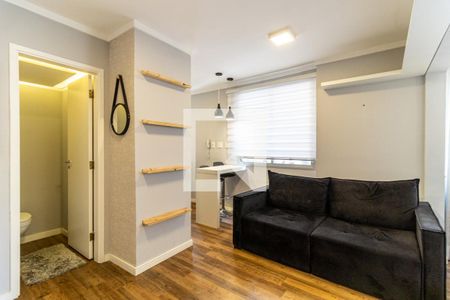Sala de apartamento para alugar com 1 quarto, 38m² em Santa Cecília, São Paulo