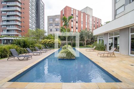 Studio para alugar com 43m², 1 quarto e 1 vaga Studio para alugar com 43m², 1 quarto e 1 vagaÁrea comum - Piscina