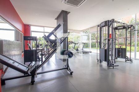 Studio para alugar com 43m², 1 quarto e 1 vaga Studio para alugar com 43m², 1 quarto e 1 vagaÁrea comum - Academia