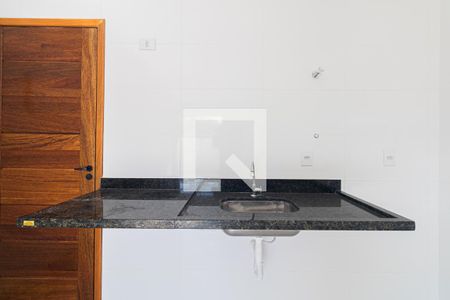 Cozinha de apartamento à venda com 1 quarto, 25m² em Vila Isolina Mazzei, São Paulo