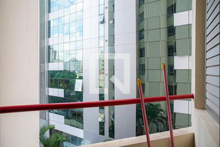 Varanda da Sala de apartamento à venda com 1 quarto, 38m² em Bela Vista, São Paulo