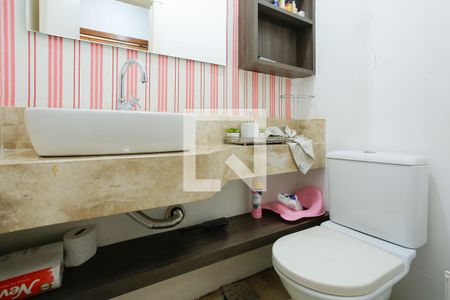 Lavabo de casa de condomínio para alugar com 3 quartos, 155m² em Morro Santana, Porto Alegre