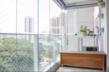 Varanda da Sala de apartamento à venda com 2 quartos, 54m² em Lauzane Paulista, São Paulo