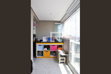 Varanda da Sala de apartamento à venda com 2 quartos, 54m² em Lauzane Paulista, São Paulo