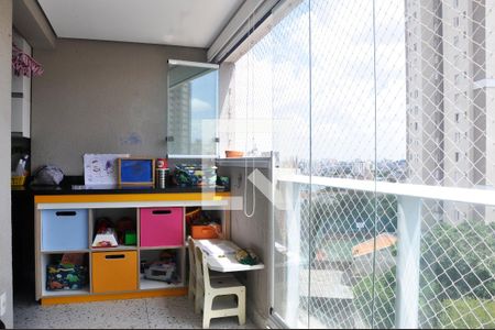 Varanda da Sala de apartamento à venda com 2 quartos, 54m² em Lauzane Paulista, São Paulo