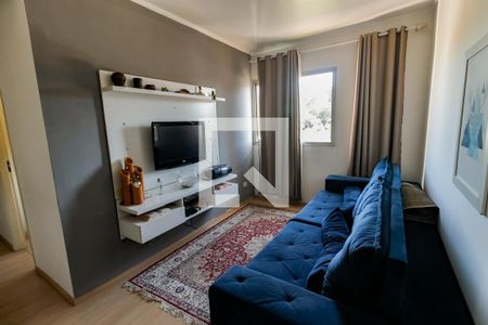 Sala de apartamento à venda com 2 quartos, 53m² em Parque Santos Dumont, Taboão da Serra