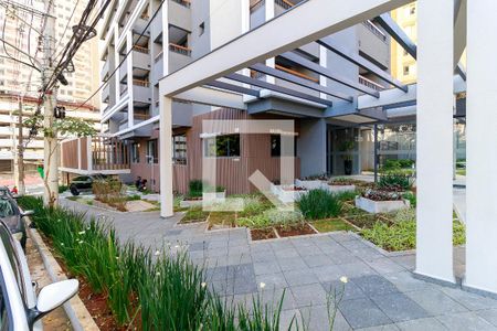 Studio à venda com 27m², 1 quarto e sem vaga Studio à venda com 27m², 1 quarto e sem vagaFachada