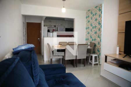 Sala de apartamento à venda com 3 quartos, 66m² em Baeta Neves, São Bernardo do Campo