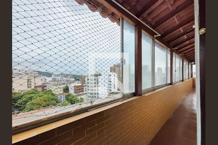 Varanda da Sala de apartamento para alugar com 5 quartos, 180m² em Tijuca, Rio de Janeiro