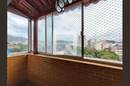 Varanda da Sala de apartamento para alugar com 4 quartos, 180m² em Tijuca, Rio de Janeiro