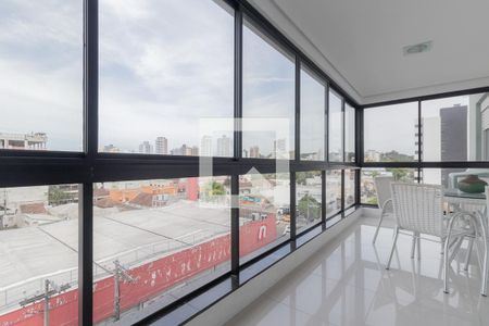 Apartamento à venda com 155m², 4 quartos e 2 vagasVaranda da sala