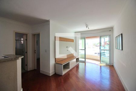 Sala  de apartamento à venda com 1 quarto, 55m² em Vila Sao Joao, São Bernardo do Campo
