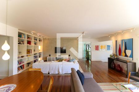 Sala de apartamento à venda com 3 quartos, 213m² em Vila Morumbi, São Paulo