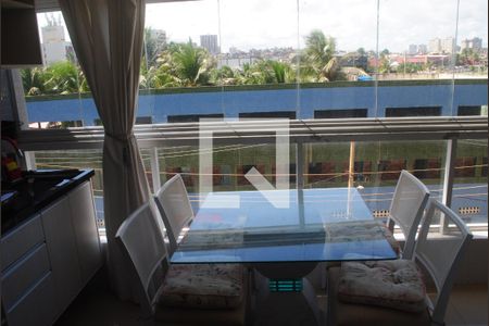 Varanda gourmet de apartamento para alugar com 1 quarto, 44m² em Armação, Salvador