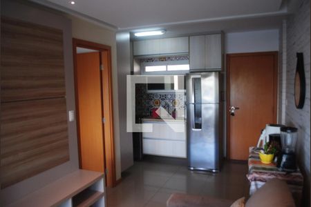 Sala de apartamento para alugar com 1 quarto, 44m² em Armação, Salvador