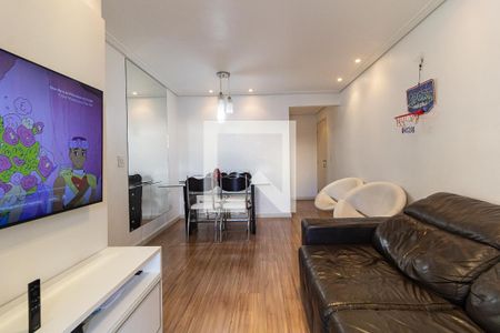 Sala  de apartamento para alugar com 3 quartos, 82m² em Vila Caraguatá, São Paulo