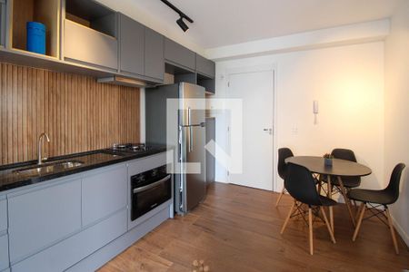 Sala/Cozinha de apartamento à venda com 2 quartos, 40m² em Jardim Panorama, São Paulo