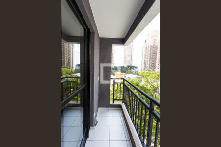 Varanda da Sala de apartamento para alugar com 2 quartos, 40m² em Jardim Panorama, São Paulo