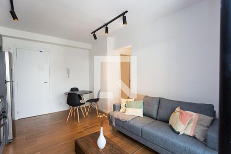 sala / cozinha de apartamento para alugar com 2 quartos, 40m² em Jardim Panorama, São Paulo