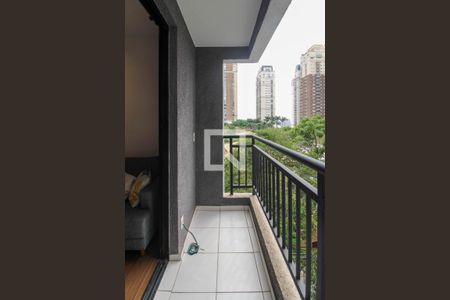 Varanda da Sala/Cozinha de apartamento à venda com 2 quartos, 40m² em Jardim Panorama, São Paulo