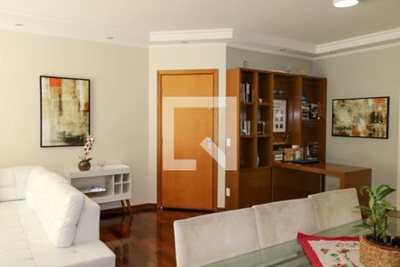 Sala de apartamento para alugar com 4 quartos, 143m² em Barcelona, São Caetano do Sul