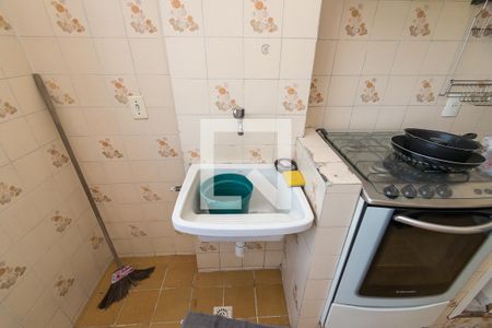 Cozinha de apartamento à venda com 2 quartos, 60m² em Olaria, Rio de Janeiro
