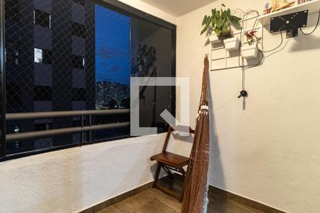 Varanda da Sala de apartamento para alugar com 3 quartos, 71m² em Jardim Santa Cruz (sacomã), São Paulo