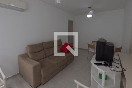 Sala de Estar e Jantar de apartamento para alugar com 2 quartos, 80m² em Aparecida, Santos