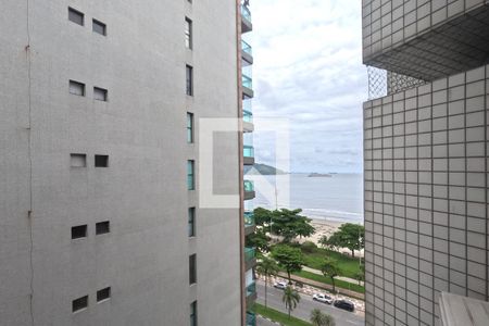 Sala de Estar e Jantar - Vista de apartamento para alugar com 2 quartos, 80m² em Aparecida, Santos