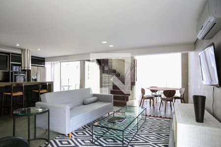 Sala  de apartamento para alugar com 2 quartos, 250m² em Lourdes, Belo Horizonte