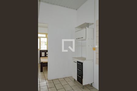 Sala / Cozinha de kitnet/studio para alugar com 1 quarto, 15m² em Trindade, Florianópolis