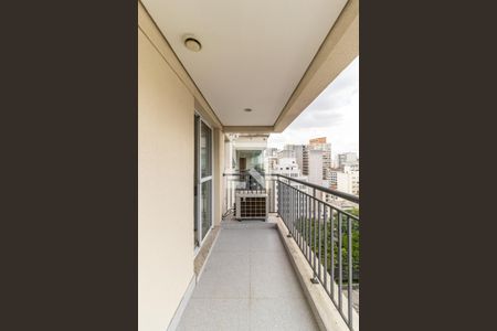 Varanda de apartamento à venda com 1 quarto, 41m² em Santa Efigênia, São Paulo