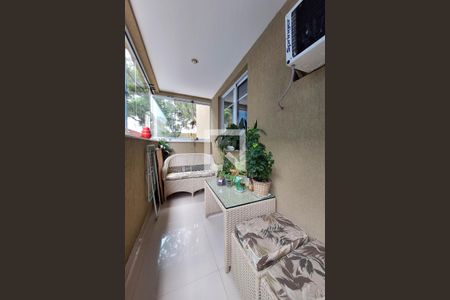 Varanda da Sala de apartamento à venda com 3 quartos, 74m² em Fonseca, Niterói