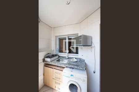 Cozinha de kitnet/studio para alugar com 1 quarto, 26m² em Vila Monte Alegre, São Paulo