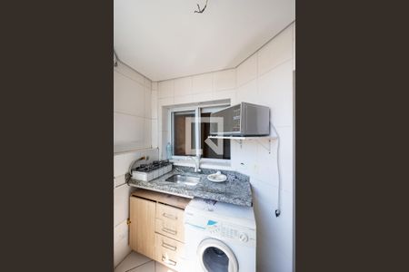 Cozinha de kitnet/studio para alugar com 1 quarto, 26m² em Vila Monte Alegre, São Paulo