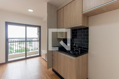 Sala/Cozinha de apartamento para alugar com 1 quarto, 28m² em Vila Independência, São Paulo