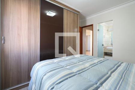 Suíte 1 de apartamento para alugar com 2 quartos, 56m² em Vila Valparaíso, Santo André