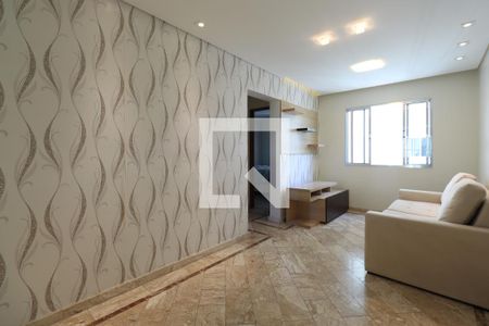 Sala de apartamento para alugar com 2 quartos, 56m² em Vila Valparaíso, Santo André