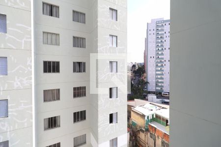 Vista da Sala de apartamento para alugar com 2 quartos, 56m² em Vila Valparaíso, Santo André