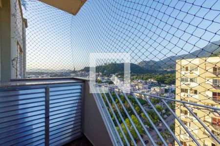 Varanda de apartamento à venda com 3 quartos, 120m² em Itanhangá, Rio de Janeiro