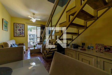 Sala de apartamento à venda com 3 quartos, 120m² em Itanhangá, Rio de Janeiro