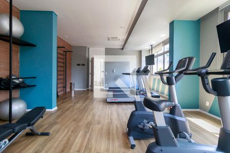 Studio para alugar com 24m², 0 quarto e sem vagaAcademia