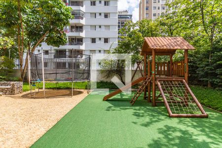 Área comum - Playground de apartamento para alugar com 3 quartos, 110m² em Cerqueira César, São Paulo