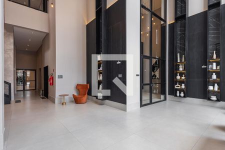 Apartamento para alugar com 38m², 1 quarto e sem vagaHall social