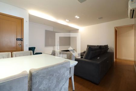 Sala de apartamento para alugar com 3 quartos, 126m² em Vila Scarpelli, Santo André