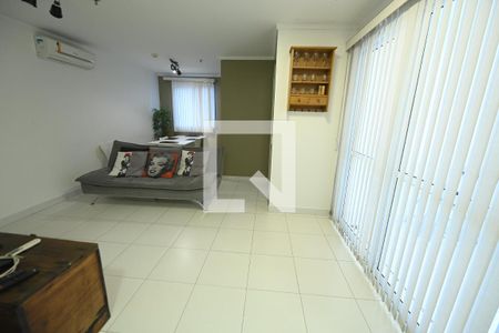 Sala  de apartamento para alugar com 1 quarto, 56m² em Jardim Goiás, Goiânia