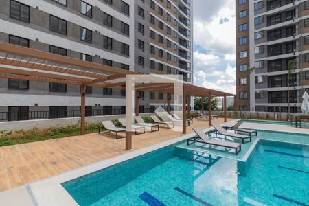 Área comum - Piscina de apartamento para alugar com 2 quartos, 34m² em Butantã, São Paulo